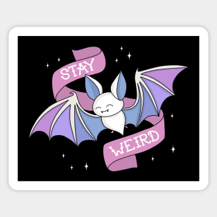 Pastel Goth Bat Sticker